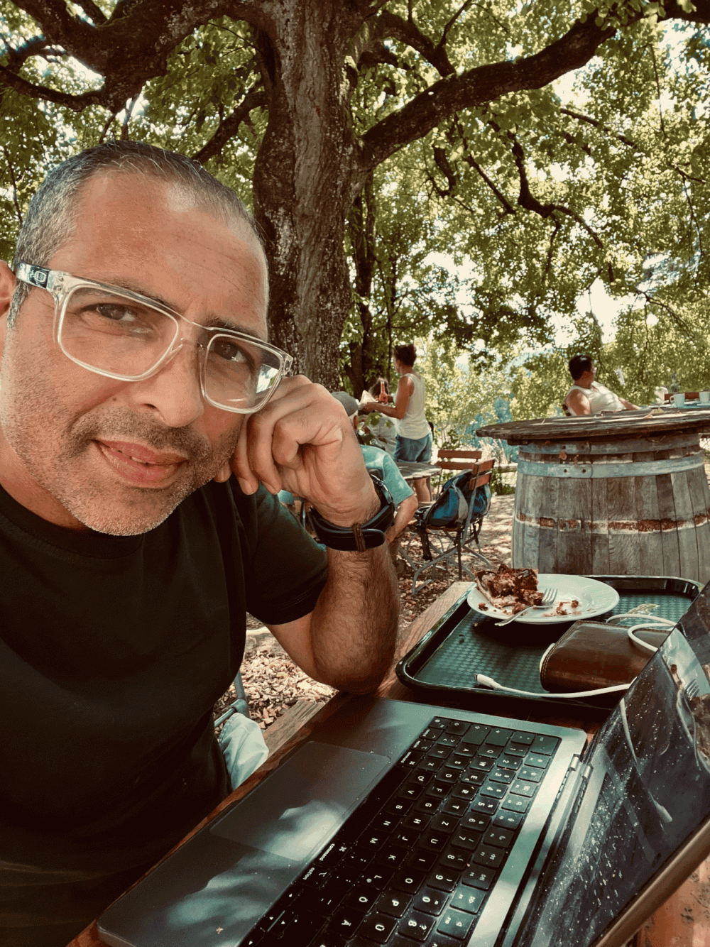 Und … ZACK … bist du weg.